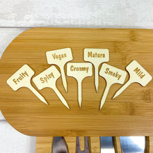 Load image into Gallery viewer, Personalised Luxury Cheeseboard With Knives and FREE Cheese Marker Set. CB10
