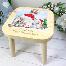 Load image into Gallery viewer, Personalised Child&#39;s Baby Elephant Stool, Christmas Gift
