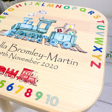 Load image into Gallery viewer, personalised childrens stool
