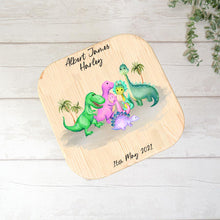 Load image into Gallery viewer, Personalised Child&#39;s Baby Dinosaur Stool

