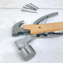 Load image into Gallery viewer, Personalised Hammer Multi Tool, DIY Gift - Hands off
