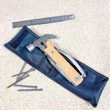 Load image into Gallery viewer, Personalised Hammer Multi Tool, DIY Gift - If Dad Can&#39;t Fix It
