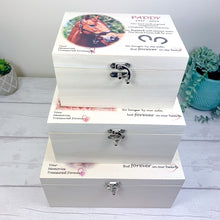 Load image into Gallery viewer, Personalised Horse or Pony Memory Keepsake Box
