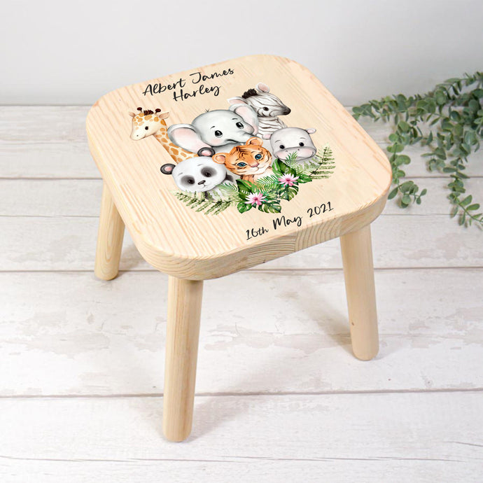 personalised childrens stool