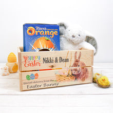 Load image into Gallery viewer, Personalised Easter Box, Easter Storage Crate
