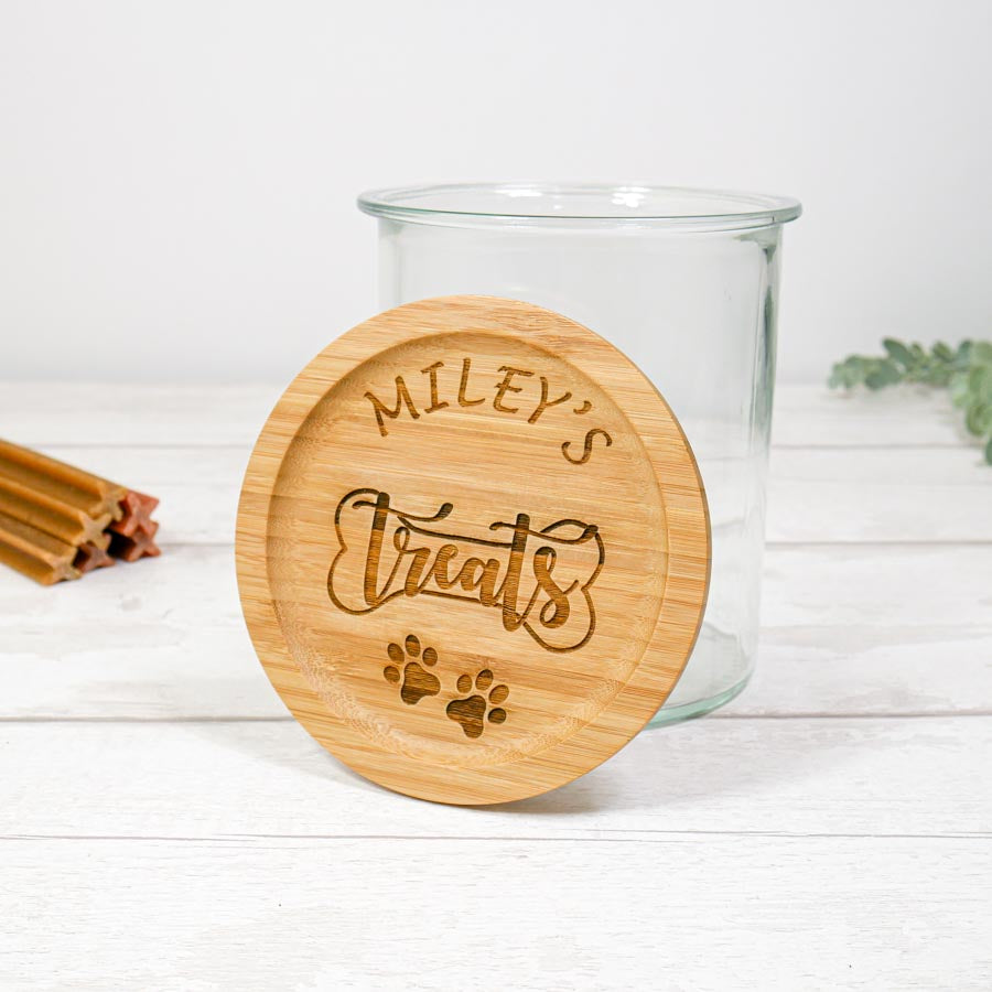 Personalised treat jar cheap