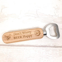 Load image into Gallery viewer, Personalised Wooden Bottle Opener
