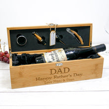 Load image into Gallery viewer, Personalised Luxury Wine Gift Box With Accessories

