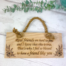 Load image into Gallery viewer, Personalised Wooden Plaque, Wooden Sign
