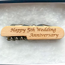 Load image into Gallery viewer, Personalised Multi Tool Pocket Knife With Gift Box
