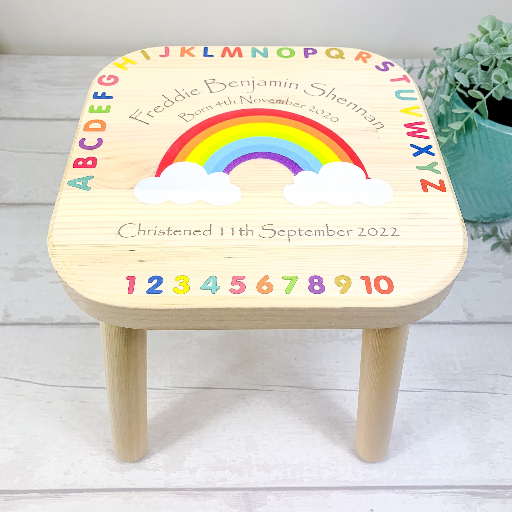 Personalised stool for child best sale