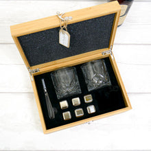 Load image into Gallery viewer, Personalised Wedding Luxury Whisky Lovers Gift Set With Accessories
