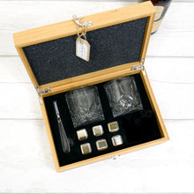 Load image into Gallery viewer, Personalised Luxury Whisky Lovers Gift Set With Accessories, Special Birthday
