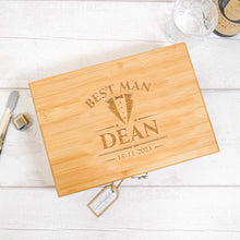 Load image into Gallery viewer, Personalised Wedding Luxury Whisky Lovers Gift Set With Accessories
