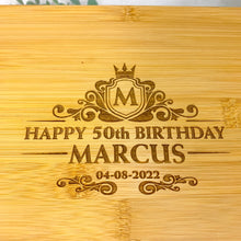 Load image into Gallery viewer, Personalised Luxury Whisky Lovers Gift Set With Accessories, Special Birthday
